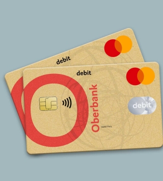 Prémiová karta Oberbank Mastercard Gold
